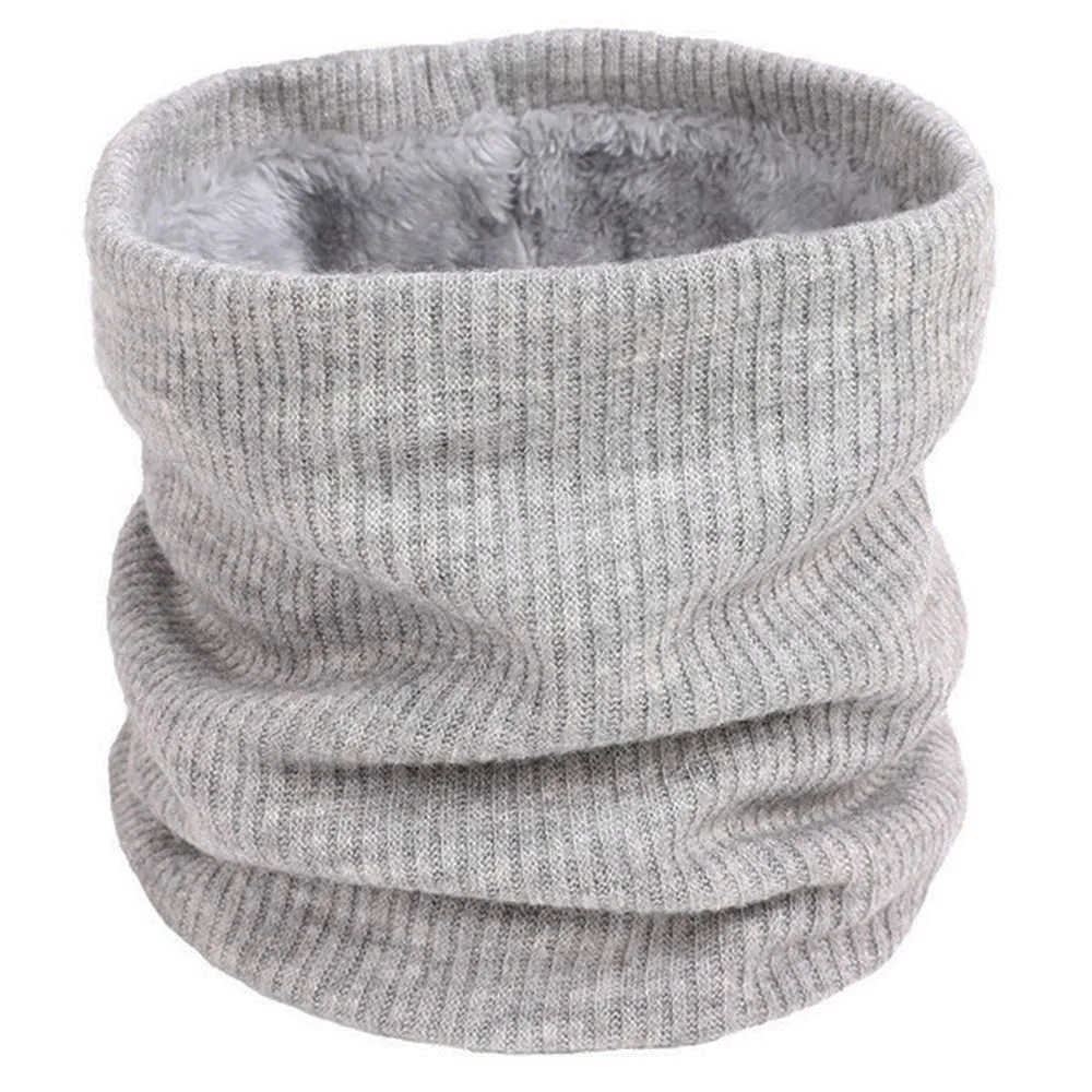 Kids scarf unisex winter boys girls women men warm knitted scarves kids thick elastic mufflers children neck warmer cotton baby scarf