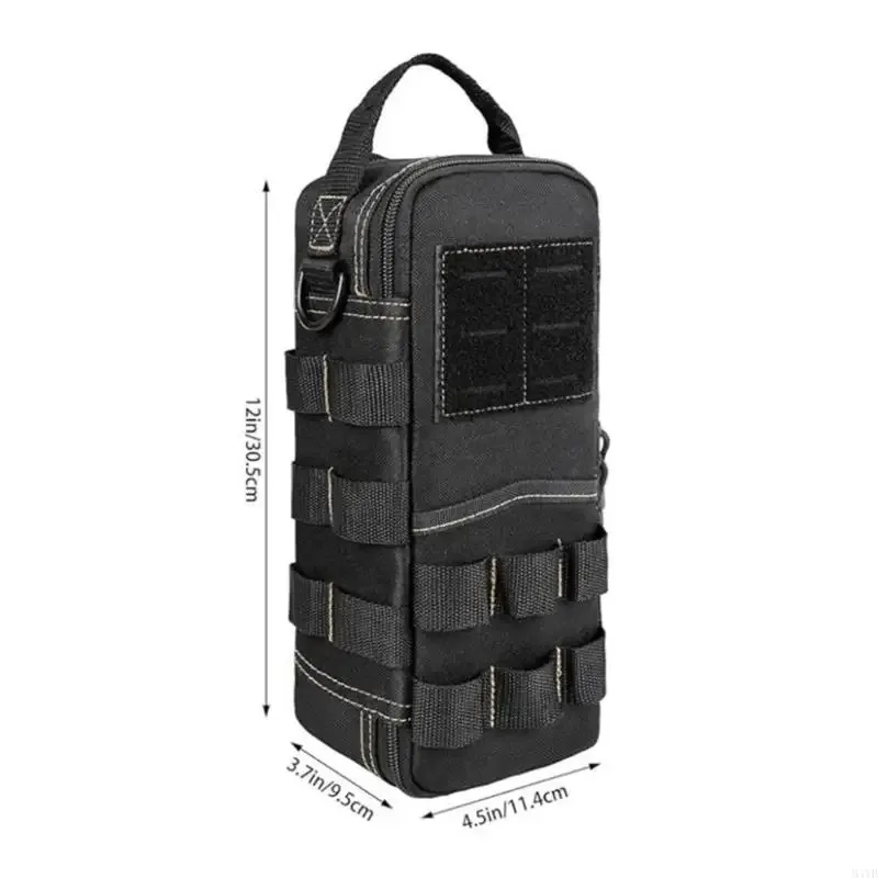 Compact Tactical Shoulder Tool Bag - Portable EDC Storage Pouch with Shoulder Strap