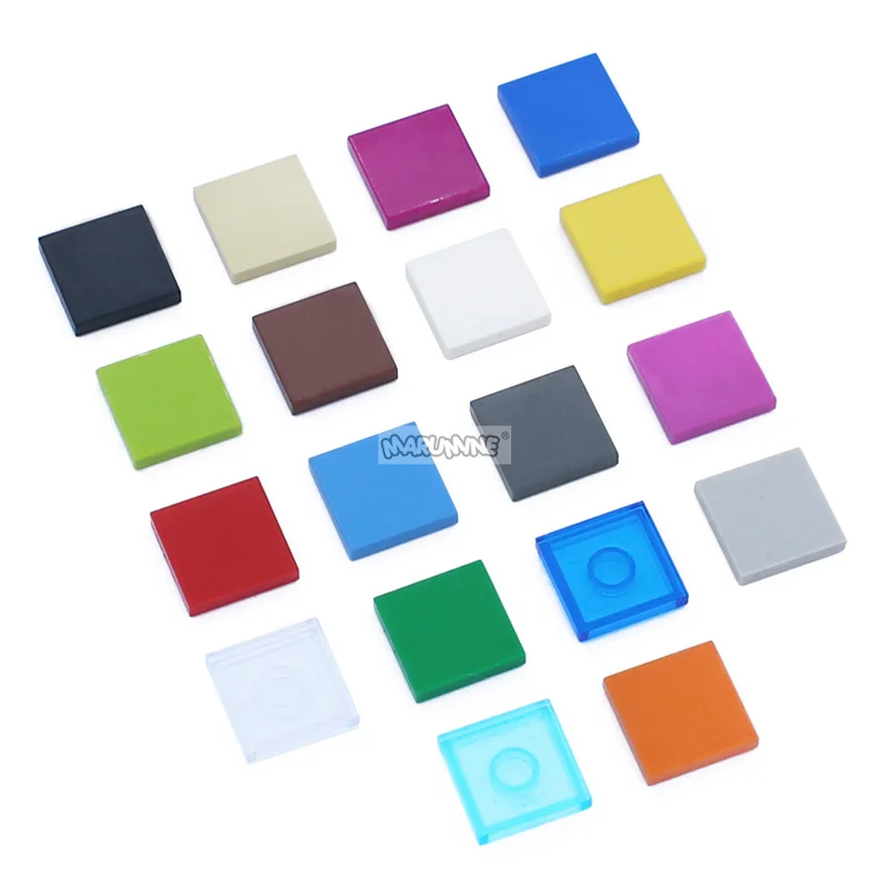 Building Blocks Marumine MOC 2x2 Tile 100PCS Compatible 3068 Base Construction Board Plate