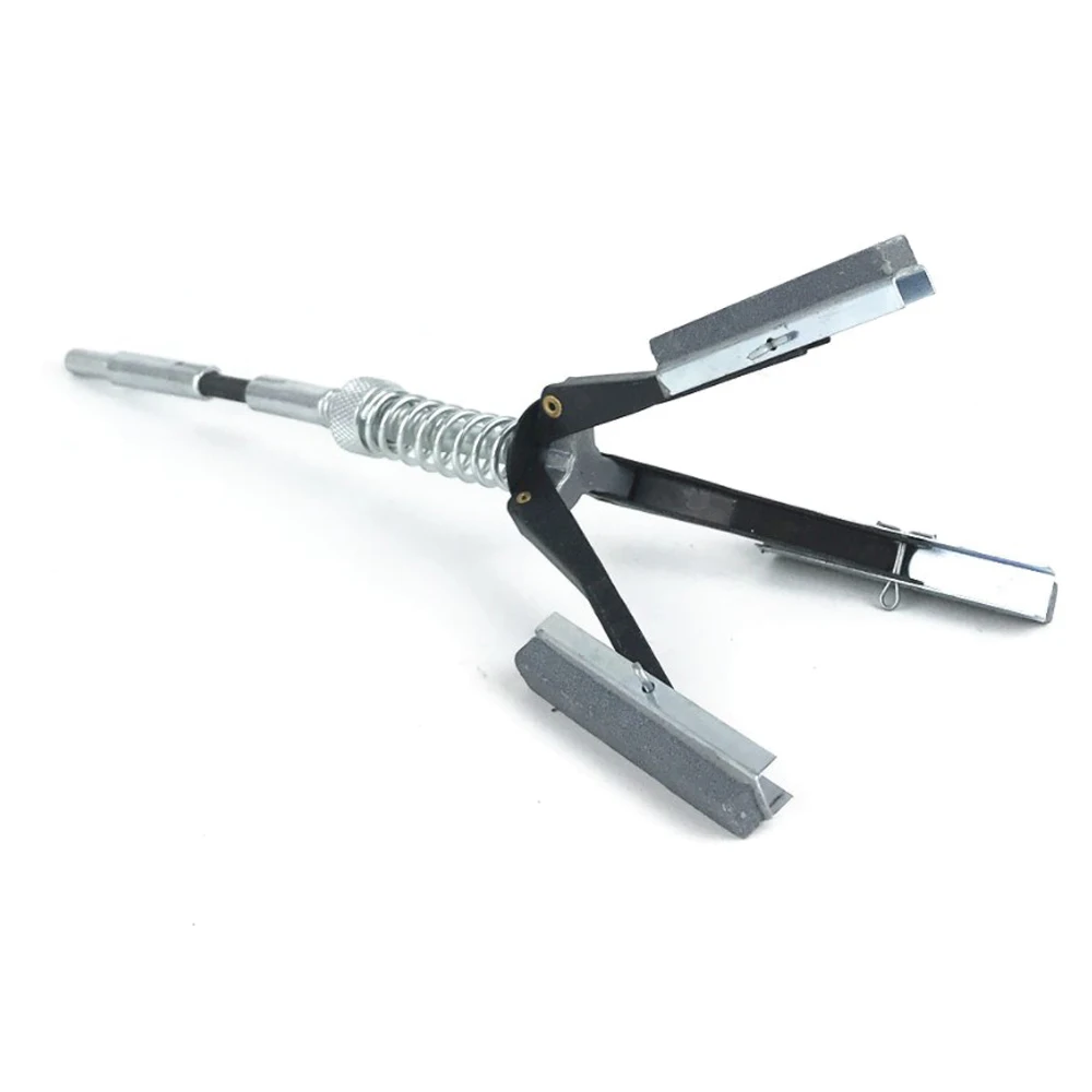 Cylinder Hone Tool Three-jaw Cylinder Sander Inner Diameter Grinder Steel Car Engine Brake Cylinder Bore Hone Tool Flexible Shaft Honing 19-64mm