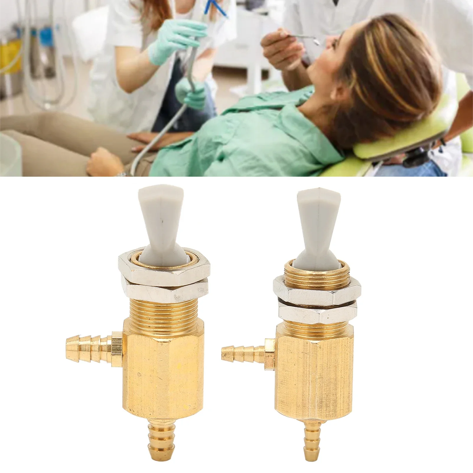 3Mm/5Mm Dental Metal Dental Pulldown Switch Valvola Toggle Per Dental Chair Unit Bottiglia D'Acqua Pezzi Di Ricambio Riparazione Sostituzione