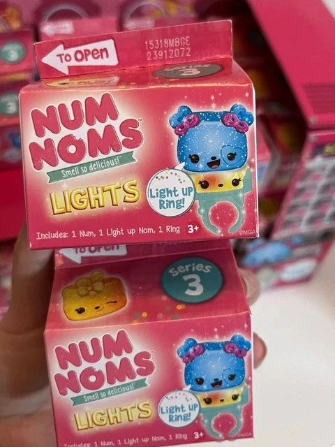 Num Noms lights up ring Slime So Delicious Surprise Toys Mystery Makeup Lip  Gloss Smell Snackables Kawaii Dolls - AliExpress