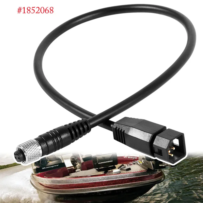 

1852068 MKR-US2-8 HUM 7 PIN Transducer Adapter Cable for Connection of Fish Finder to Universal Sonar 2 on Trolling Motor