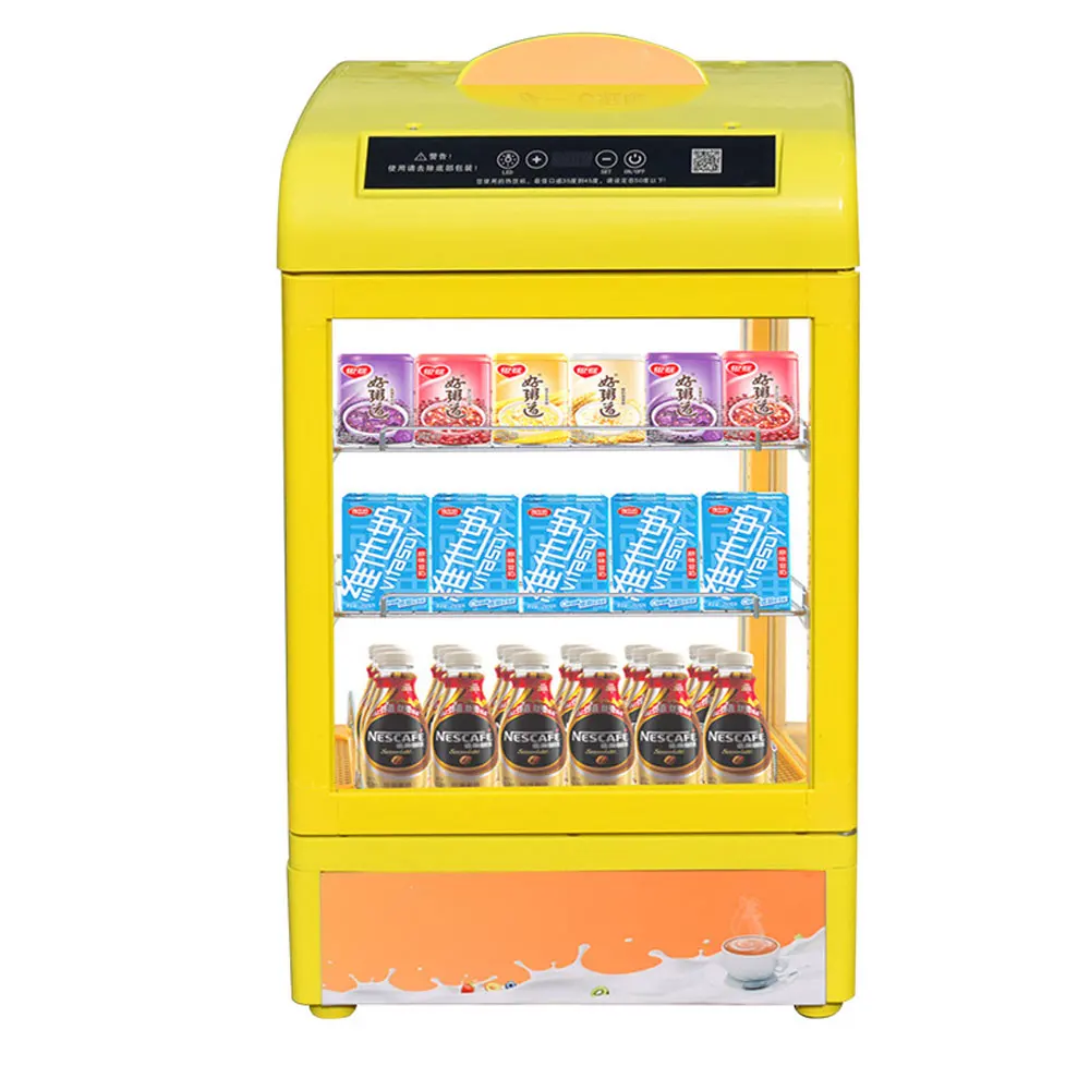 

Commercial Vertical Hot Drink Cabinet Thermostat Heat Preservation Cabinet Beverage Insulation Display Cabinet