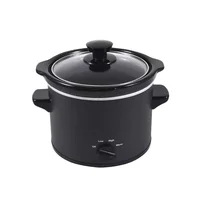 Fl-1500 Hot Selling Kitchen Appliance Digital Crock Pot 150W 1.5 QT Manual Slow Cookers 2