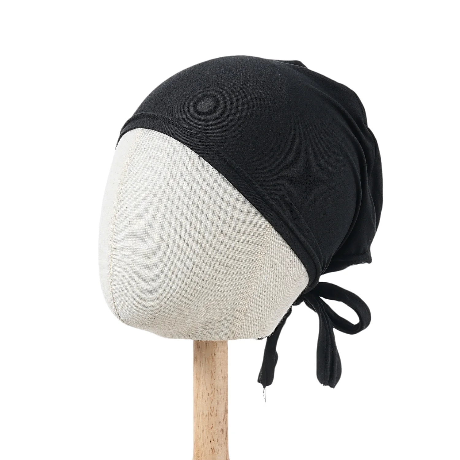 Underscarf Turban Tube Bone Bonnet Muslim Hijab Hut Frauen Bandage Stretch Innenkappe Ninja Hüte Arabische Beanie Skullies Islamische Kappen – Detail 5