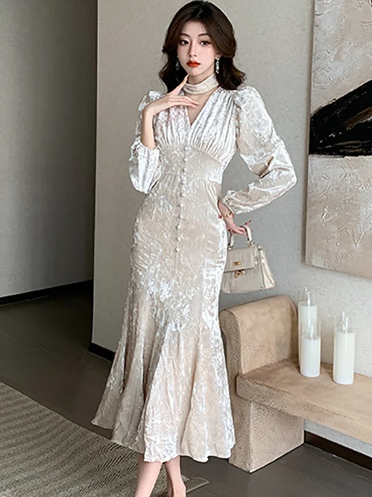 camel long dress Cardi Sweater Dress main image 0