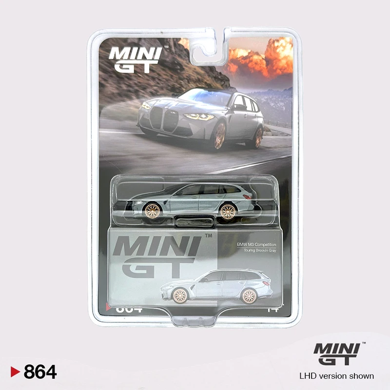 ミニカー MINI GT BMW M3 MINIGT 864 In Stock 1:64 BMW M3 Competition Touring Brooklyn