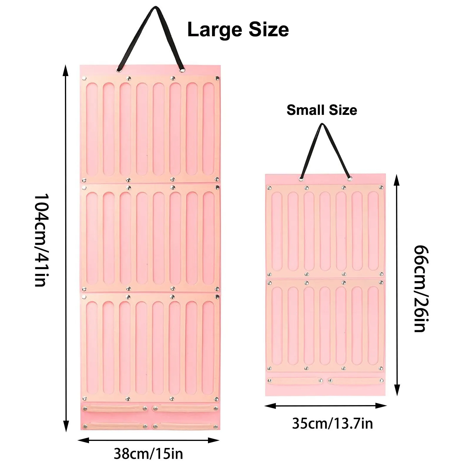 

Pink Color Clips Hanger Felt Hairpin Holder Storge Wall Decoration Hanging Hair Bows Display Organizer For Girls