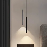 Modern Cylinder Led Pendant Light For Bedside Spotlight Pendant Lamp Long Tube lamp Dining Room Living Room Bedroom Hanging Lamp 1