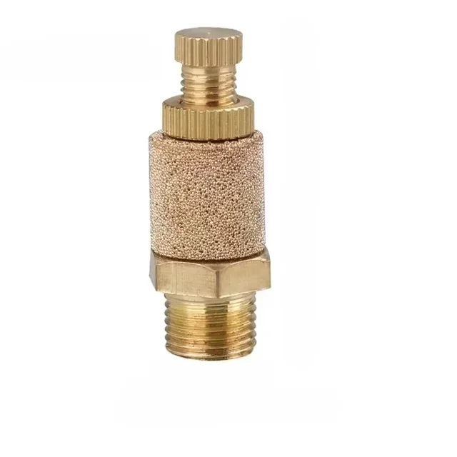 Pneumatic Brass Exhaust Muffler BSL M5 1/8