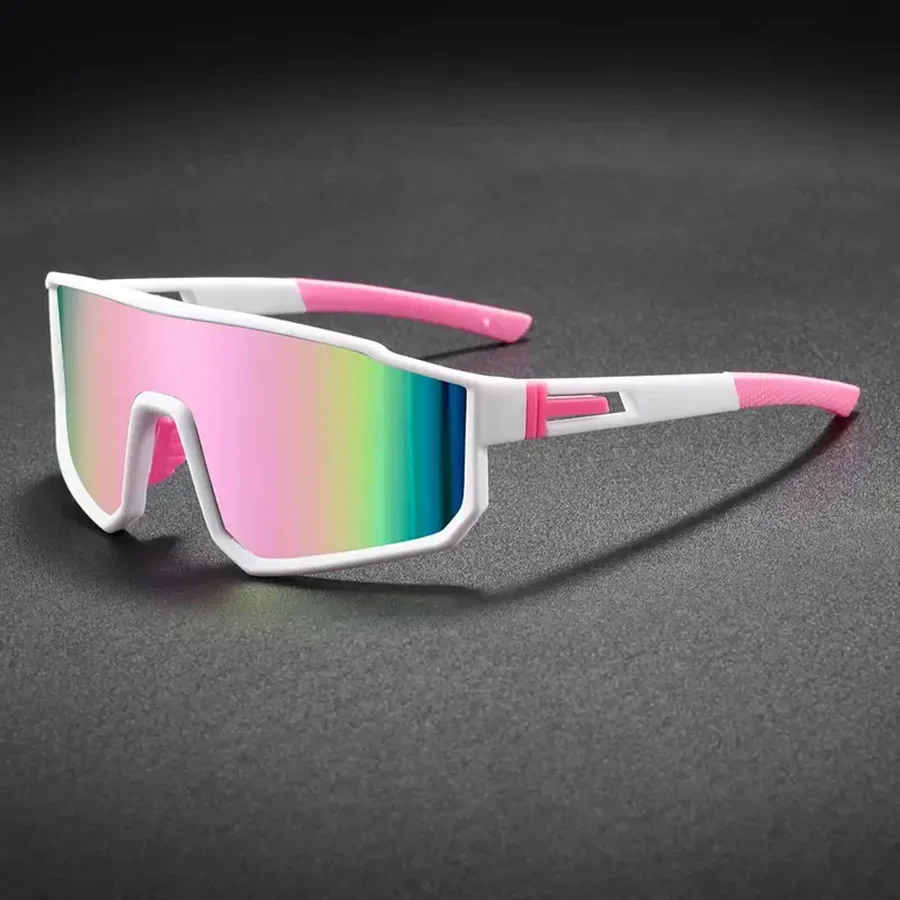 Men's Oversized Cycling Glasses for Men Bicycle Windproof Colorful Coating Sunglasses Outdoor Sports Motorcyc