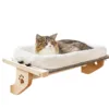 2894-fc7abd.jpg Solid Wood Climbing Balcony Sunbathing Bed Cat Wooden Hammock Hanging Frame