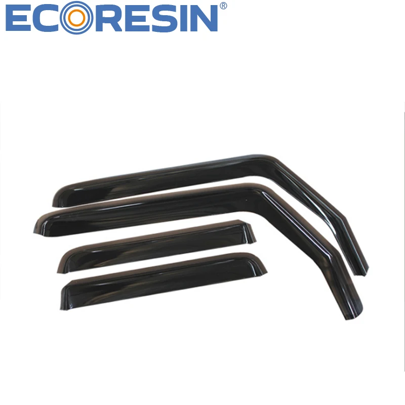 Side Window Visor Shades Rain Guard Deflector For Wrangler JK JL JT Herdsman Gladiator 2007-2 And 4 Doors Modify Part