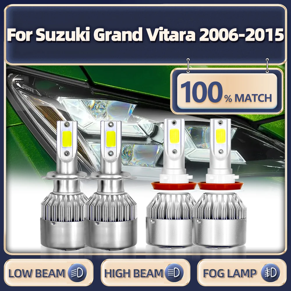 

Canbus LED Car Headlight 40000LM Turbo Lamp 9005 HB3 H7 Car Lights Bulbs For Suzuki Grand Vitara 2006-2011 2012 2013 2014 2015
