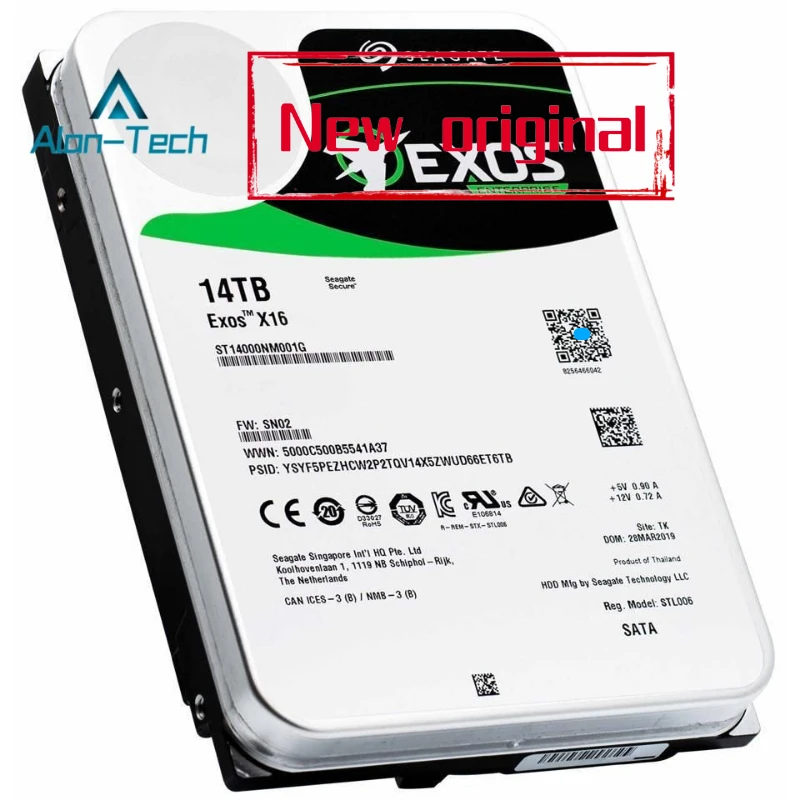 Seagate Exos X16 14TB HDDサーバー用