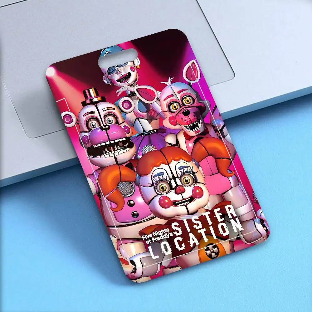 FNAF Themed Credential Badge & Card Holder with Neck Strap - Perfect Gift Idea