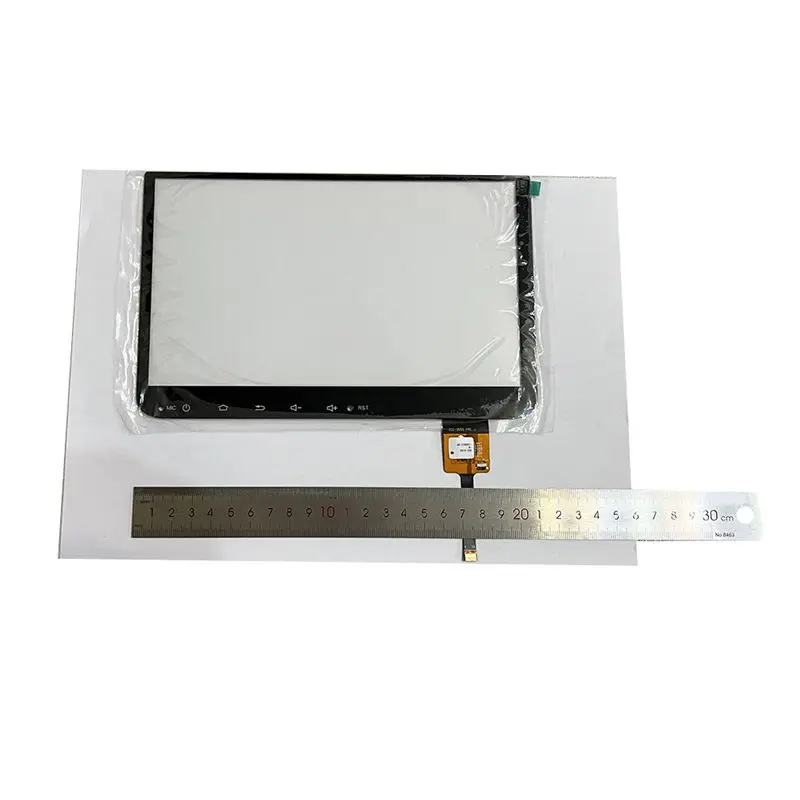 WF-Car 콘솔 센터 9인치 터치 스크린 센서 디지타이저 (르노 캡쳐 HC-1140 HC-16GT911 ZCC-4163-9 교체 부품)