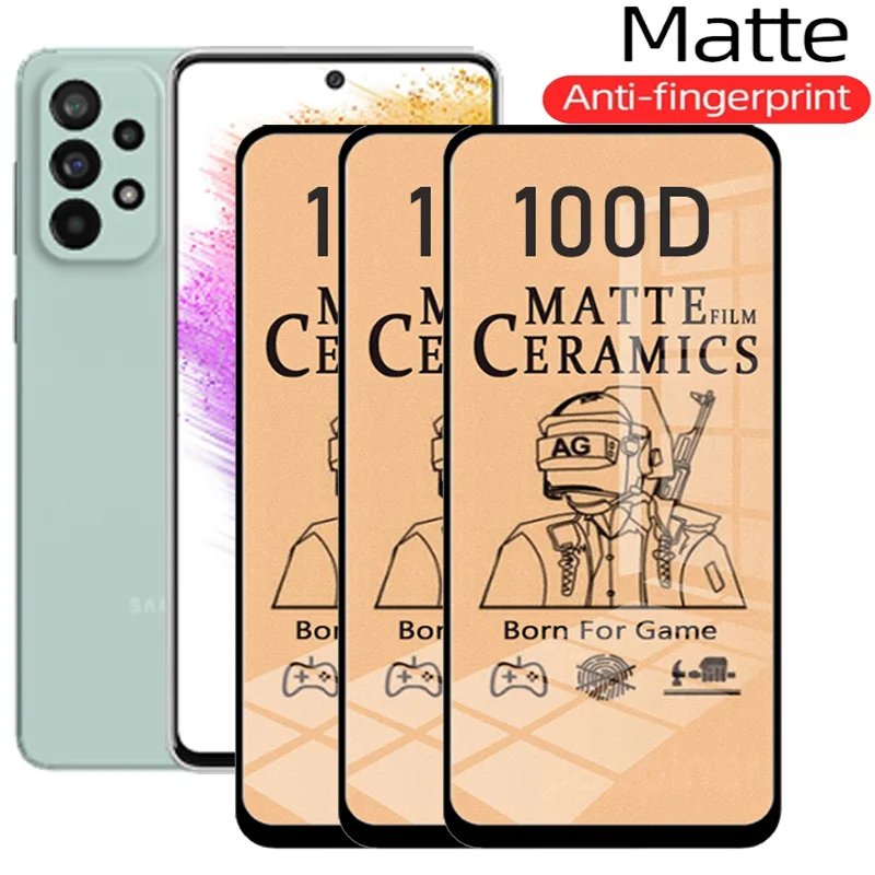 Samsunga73  Pellicola Opaca A73 Screen Protector Samsung A73 Pellicola Ceramic Per Samsung-A73 Pellicola Samsunga73 Screen Protector