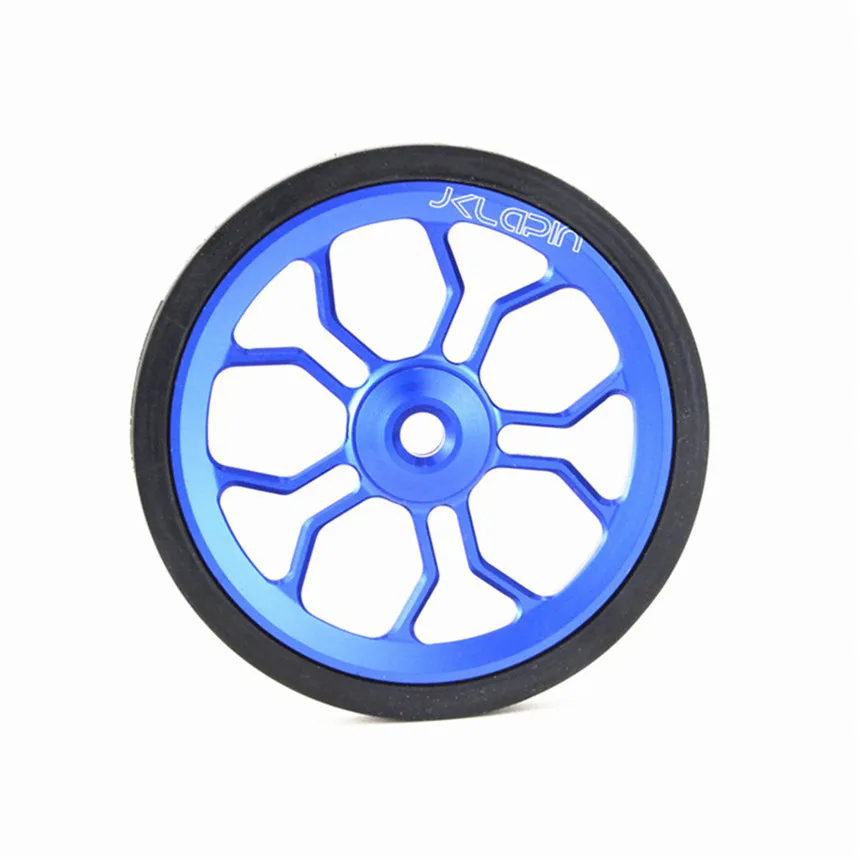 JKlapin 3D Hohl 82mm Spinne Einfach Rad Vergrößert Faltrad Lager Push Rad Für Brompton Fahrrad – Detail 8