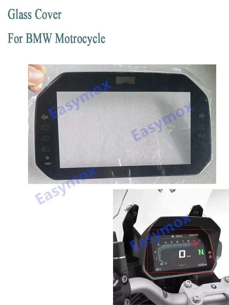 Glass Cover for BMW 1250 GS R1200 S1000XR S1000RR F900R Adventure Accessories X400 Instrument Cluster Dashboard Motorcycle Gps