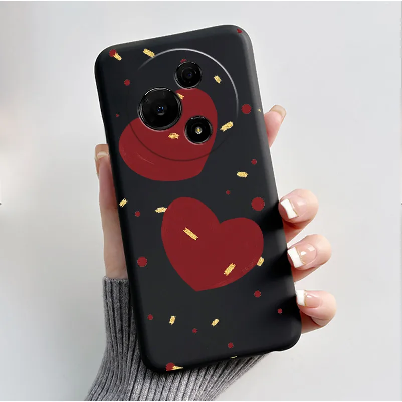 Luxury Fashion Butterfly Flowers Black Soft Silicone Shockproof Phone Case Cover