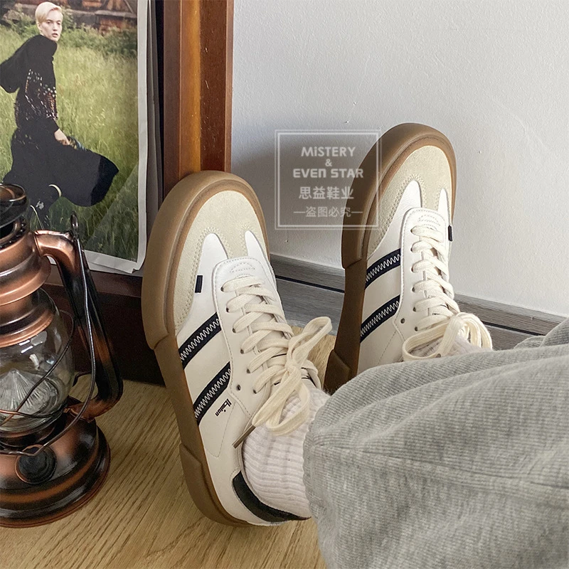 Zapatillas de deporte suela de goma zapatos deportivos clásicos y Retro, con cordones, para hombre y | AliExpress