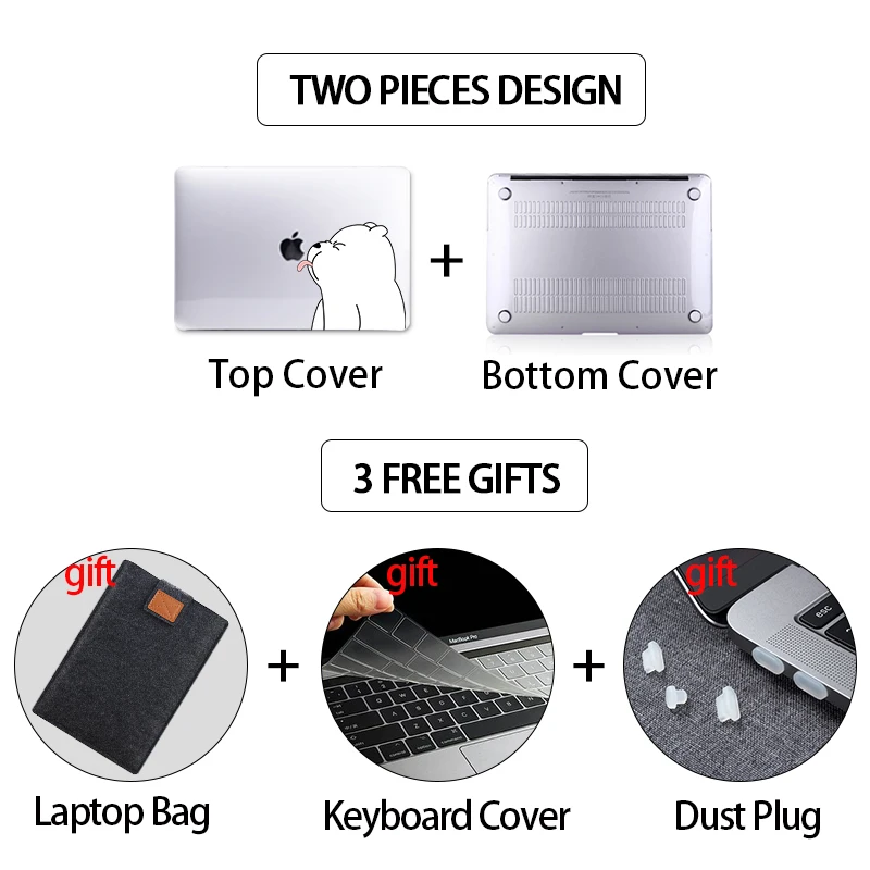 Capa Dura de Cristal Mtt para Laptop Capa Mtt para Macbook Air 13.6 m2 A2681 2023 Pro 13 14 15 16 m1 Mac Pro 13 Funda A2338 A2337 A2442 - Imagem 4