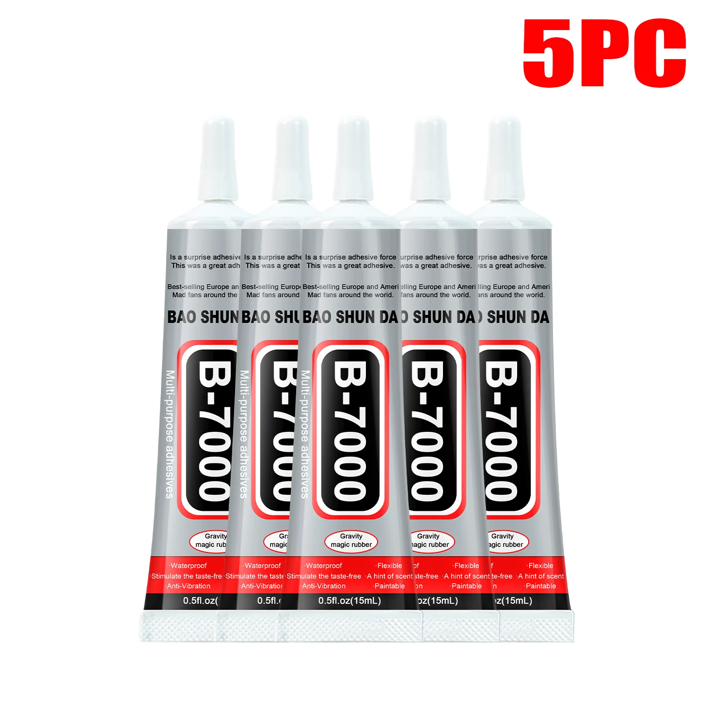 Versatile B7000 Multi-Purpose Adhesive with Anti-Clogging Design, 110ml