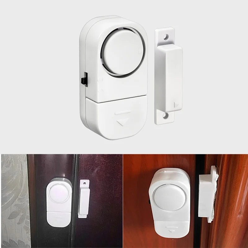 KERUI capteur de porte indépendant capteur magnétique sans fil maison fenêtre porte entrée Anti-vol alarme de sécurité 90dB 4