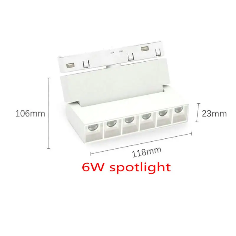 Description Picture 2 of itemMagnetic Track Lights Embedded LED Spotlight Living Room Without Main Light Lighting Grille Lamp Series