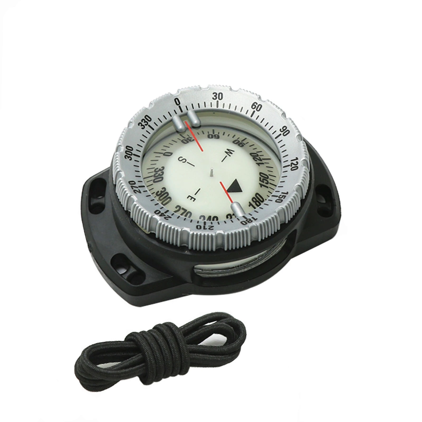 Durable Wrist Strap Compass Wristband Sighting Compass Waterproof