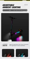 Trottinette électrique OOTD T10PRO, 2600W, double moteur, batterie 52V23.4AH, frein hydraulique, pliable, pneus tout-terrain de 11 pouces, trottinettes électriques 4