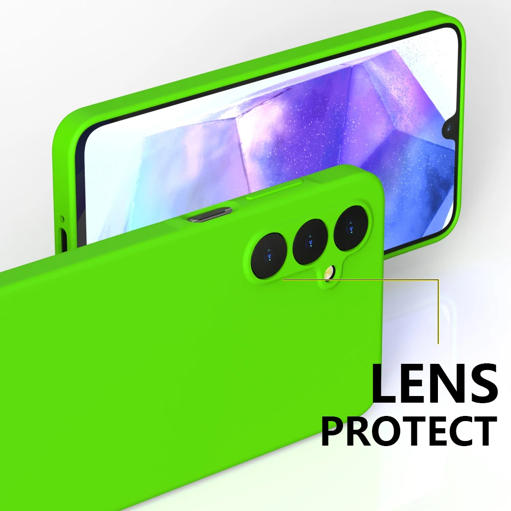 Original Liquid Silicone Protective Bumper Case Cover