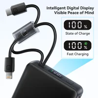 KUULAA Power Bank 10000mAh PD 22.5W Spare Battery Portable Power Bank Portable Charger with USB-C Cable for iPhone 16 15 14 Pro - Image 6