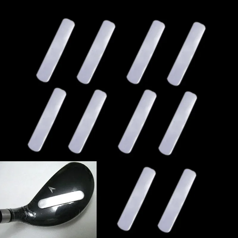 10pcs Adhesive Lead Tape To Add Swing Weight For Golf Tennis Racket Iron Putter Outdoor Sports Golf Parts Accessories