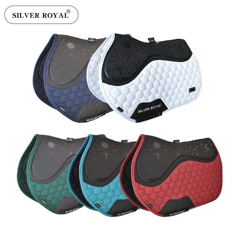 Silicone sweat drawer saddle pad cloths saddle sweat barrier pad blanket British non-slip drawer
