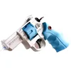 1PCS Summer Water Gun Toy Mechanical Continuous Revolver Water Gun Toys Boys Girls Outdoor Beach Water Toys Kids Holiday Gifts 1