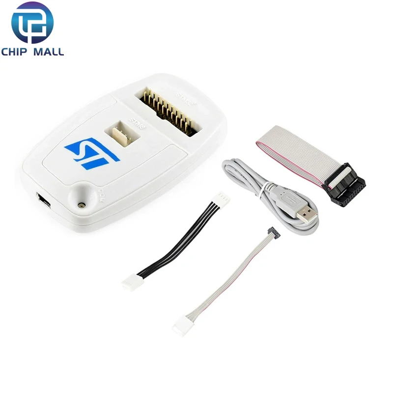 Stlink V2(En)St-Link Stm8 Stm32 Emulazione/Programmazione/Download/Debugger Nuovo Stock Originale