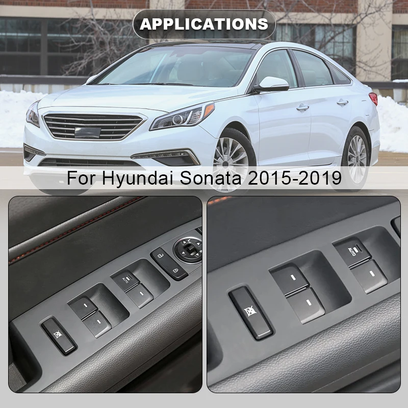 Driver Side Power Master Window Control Switch For Hyundai Sonata 2011 2012 2013 2014 2015 2016 93570-3S000 High Quality - 34