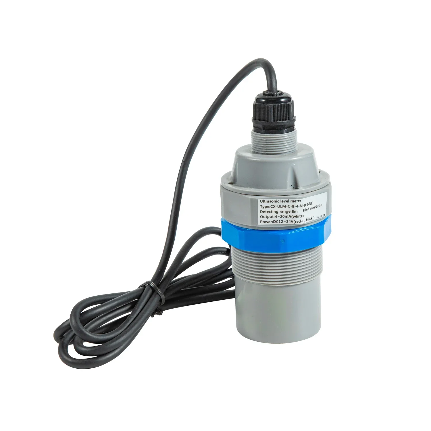 Programmable Economical Sewage Ultrasonic Level Meter 10m Water Level Sensor