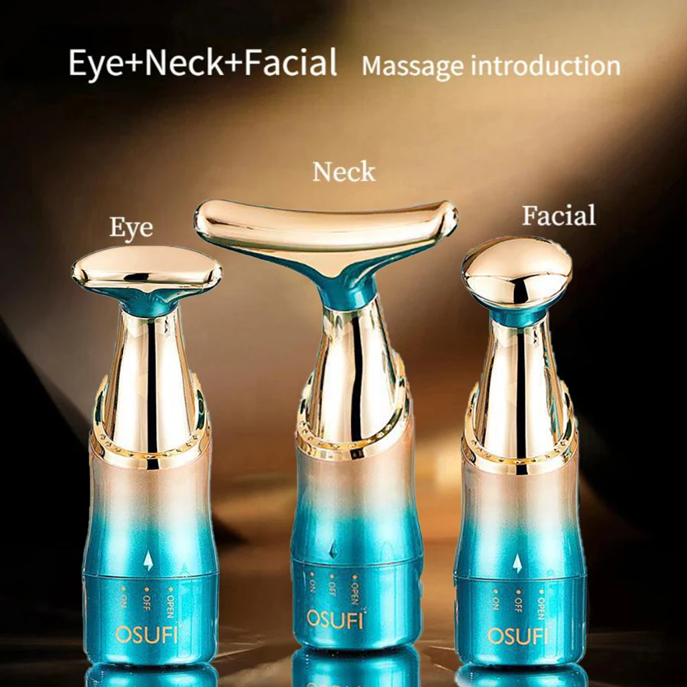 OSUFI Facial Multifunctional Face Massager Neck Care Facial Eye Lifting Massage Microcurrent Anti Wrinkle Rejuvenation Skin Care