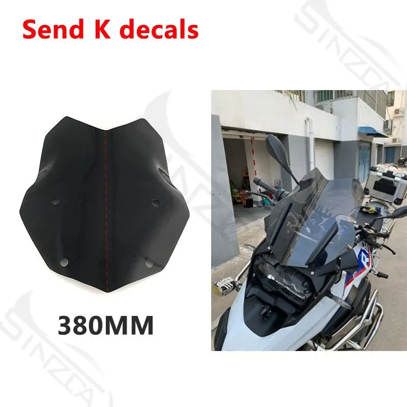 R1200GS R1250GS Screen For BMW R 1250 GS LC R1250GS ADV Adventure 2013-2023 Windscreen Windshield Wind Shield Deflectors Black