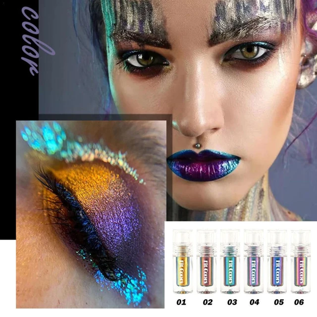 Chameleon Eyeshadow Light Changing Pigment Glitter Makeup Eyeshadow  Cosmetic Eye Stage Long-lasting Makeup