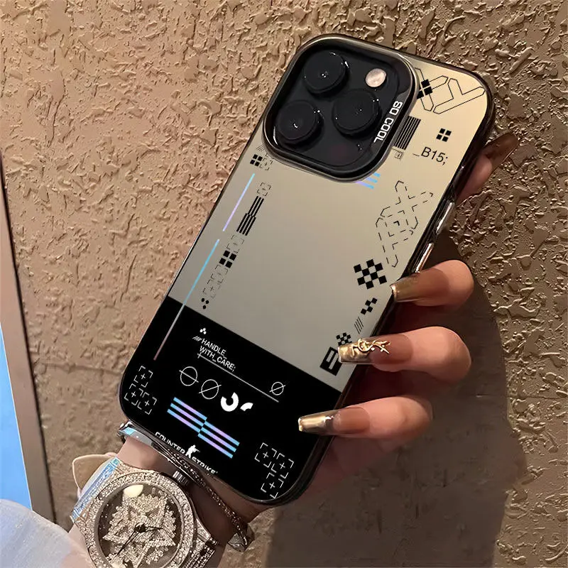 Stylish Shockproof Matte Clear Phone Case - Hot Fashion Game CS Design, Protective Back Cover