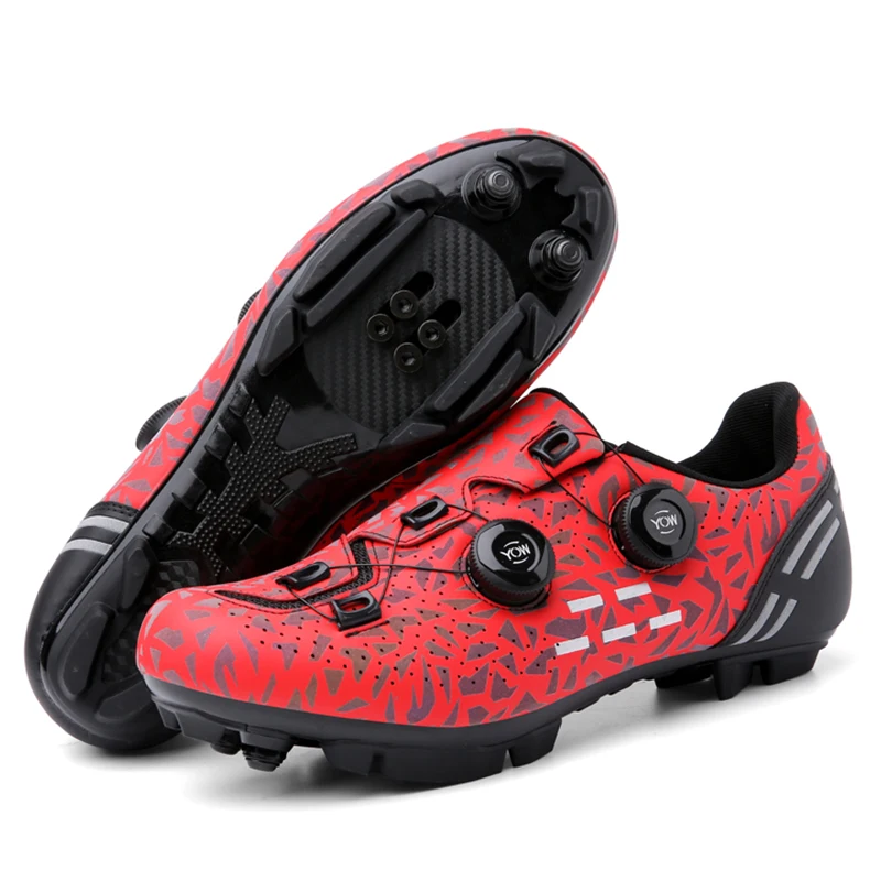 Cycling MTB Shoes Flat Pedal Bicycle Shoes Mountain Cycling Self Lock Clip Cleat Spd Speed Bike Footwear Men,cycling shoes
