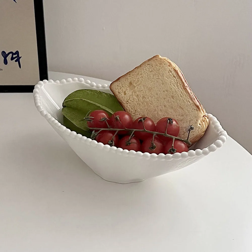 Porcelain Bowl – French Style Simple Solid Color for Fruits, Vegetables & Yogurt 4