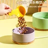 Winter Heated Cat Bowl Ceramic Pet Water Dispenser with Constant Temperature for Cats & Dogs Constant 35°C Pet Water Bowl Winter 4
