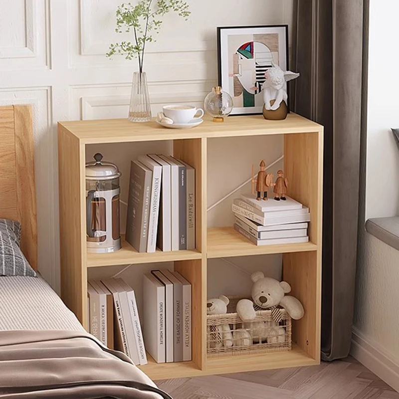 Wooden Home Bookcases European Style Classic Books Display Design Reading Divider Bookshelf Desk Libreria Office Furniture