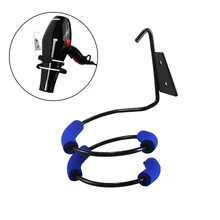 

Hair Dryer Holder Wall Mounted Rack Stainless Steel Bathroom Shelf Organizer Spiral Rack Hair Dryer Holder Stand Storage Shelves
